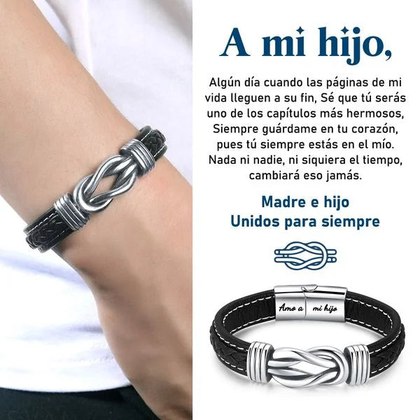 Pulsera lazo infinito Acero Inoxidable💎